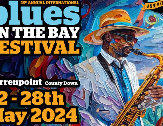 Blues on the Bay Festival Poster