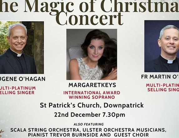 Poster for the Magic of Christmas concert