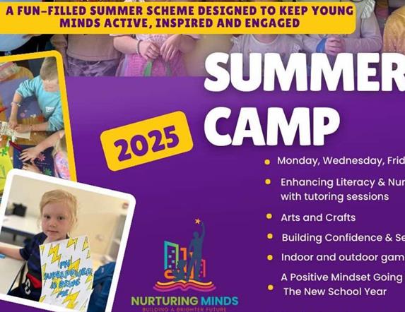 Poster for 2025 Summer Camp