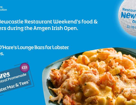 Lobster Mac & Tees at O'Hares Lounge Bar