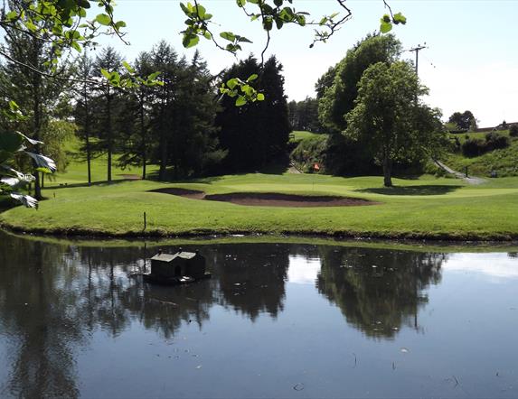 St Patrick's Golf Club Signature Par 3 11th over water