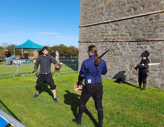 Medieval Swordplay Demonstrations EHOD 2024