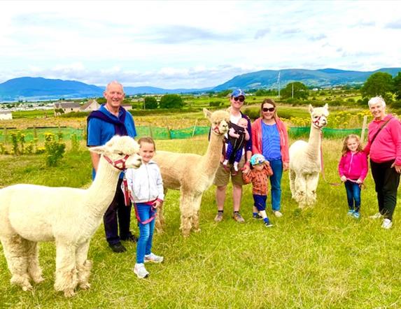 3 Generations Enjoying a Field Walk