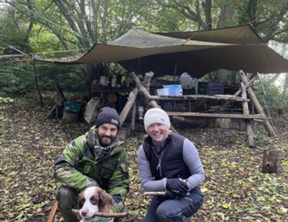 Bushcraft Leaders Rob & Joan