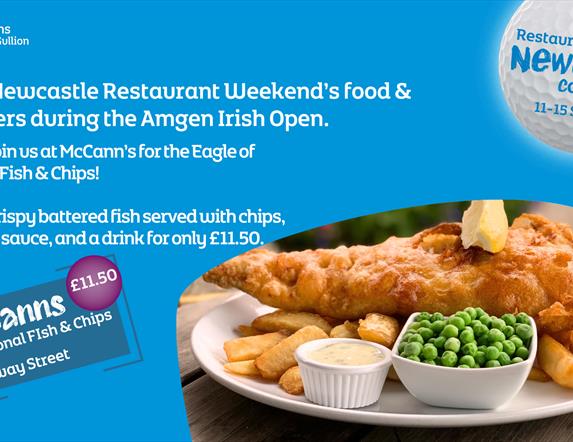 Special offer from McCann's as part of Newcastle Restaurant Week