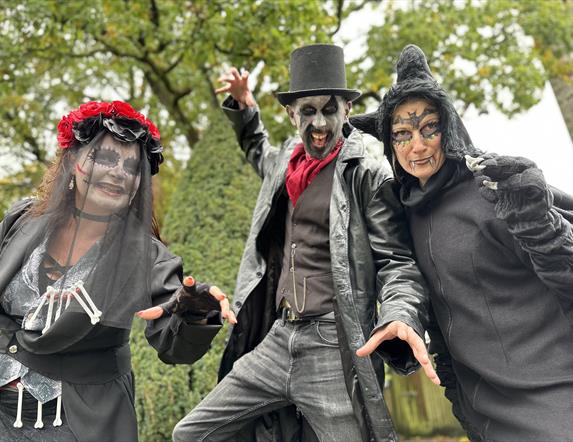 Spooky creatures at Rowallane Garden