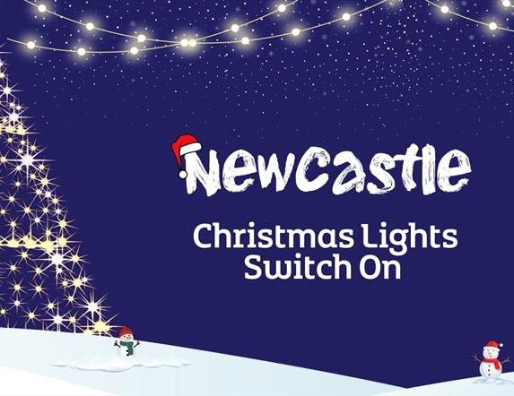 Newcastle (County Down) Christmas Lights Switch on event on Saturday 30 November 2024.