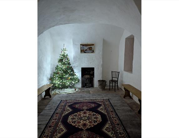 Christmas tree in old Gaol Cell