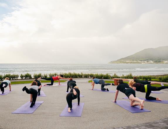 Yoga at Slieve Donard