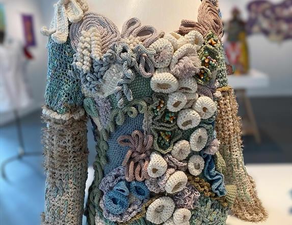 image of knitwear on a mannequin