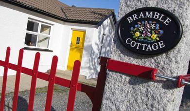 Bramble Cottage entrance