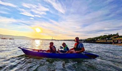 Cloughmor Extreme kayaking