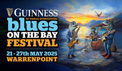 Blues on the bay festival poster