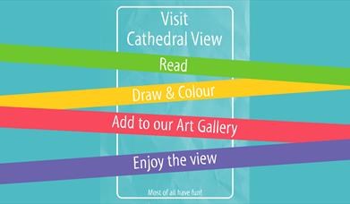 poster advertising Cathedral View Kids Zone