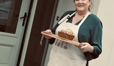 Mrs C's warm greeting at her front door