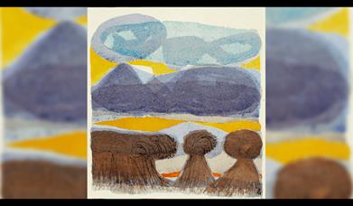 Image shown: Colin Middleton (1910-83) Stooks, Tollymore