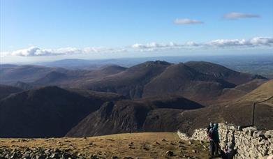 Donard summit views