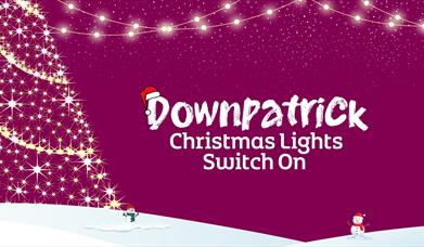 Downpatrick Christmas lights switch on