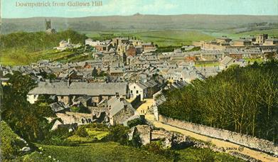 Downpatrick from Gallows Hill