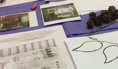 Drawing Workshop at Newry and Mourne Museum