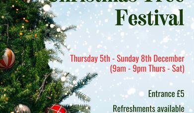 Christmas Tree Festival 5th -8th December with the Fishermen's Mission
