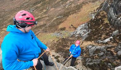 Stepping off the edge in the heart of the Mournes