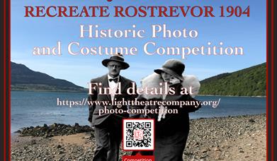 Historic Photo Costume Poster, Rostrevor