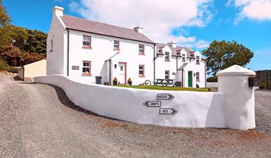 Exterior shot of Millers Close Holiday Cottages