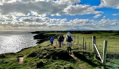 Clifftop walk near Ardglass