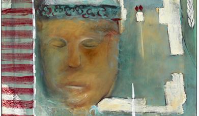 Jasper McKinney Art Work - The carved human head