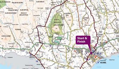 Knockchree Cycle Route