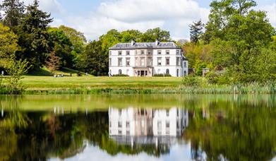 Picture of Montalto House and lake within Montalto Estate in Ballynahinch.