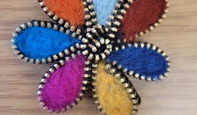 Adult Needle Felted Brooch