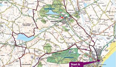 Newcastle/Lough Island Reavy Cycle Route