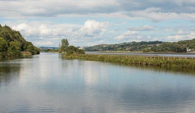 A scenic view of Newry Ship Canal