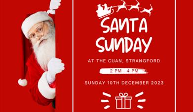 Poster Santa Sunday at The Cuan, Strangford - 10th December 2023