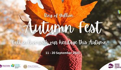 Text displaying, Ring of Gullion Autumn Fest from 11-20 September 2025.
