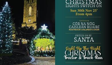 Poster for Rostrevor Christmas Light Switch on