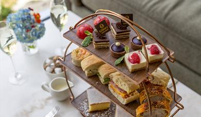 Afternoon tea at Killeavy Castle