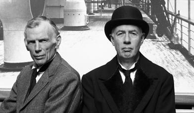 two men on the Titanic