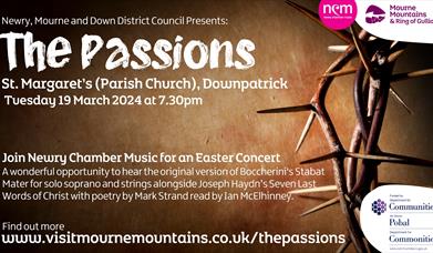 The Passions Easter Concert poster