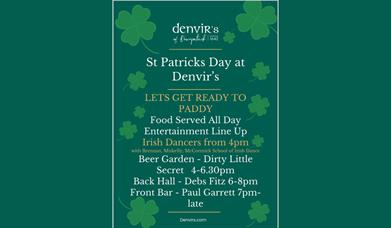 St Patricks Day At Denvirs of Downpatrick Line Up