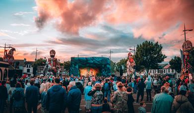 Wake the Giant stage