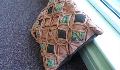 Applique Cushion Down County Museum