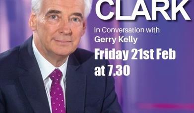 Poster of Gerry Kelly in Conversation with Paul Clark