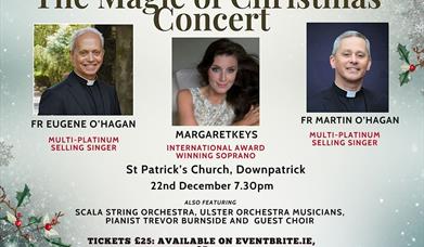 Poster for the Magic of Christmas concert