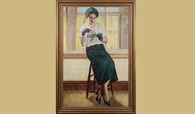 Painting of Lady Constance Malleson (1895-1975) by William Conor (1881-1968)