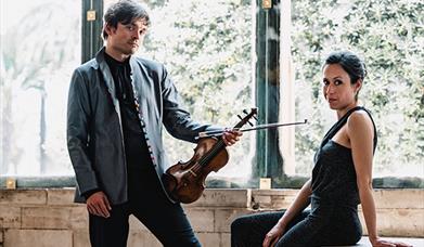 A pianist and a violinist