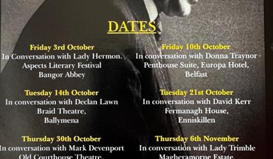 Grainy photo showing David Trimble in his mid carreer.