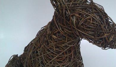 Woven Willow Hare
